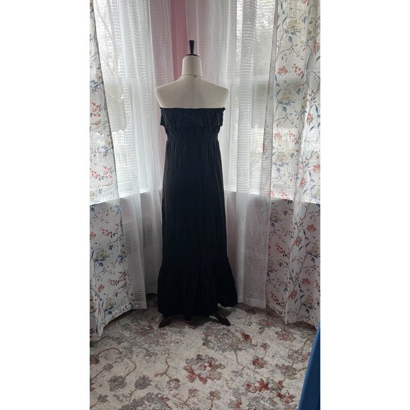 Eyeshadow Maxi Dress Black Size M - Picture 3 of 4